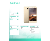 Xiaomi Redmi Note 3 16GB Dual SIM LTE Gold - 301526 - zdjęcie 5